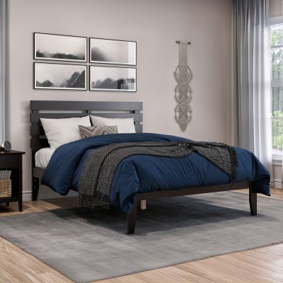 Oxford Platform Bed - Espresso, Full