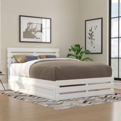 Oxford Platform Bed with Matching Footboard & Trundle