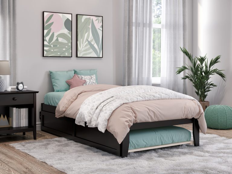 Colorado Twin Bed with Twin Trundle in Espresso