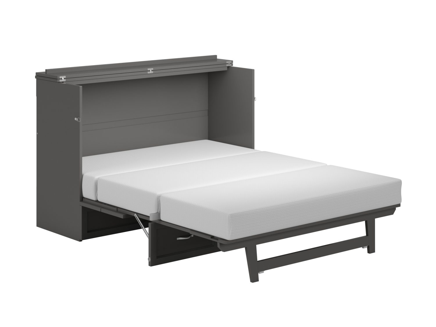 Northfield Queen Murphy Bed Chest in Grey – AFI Furnishings