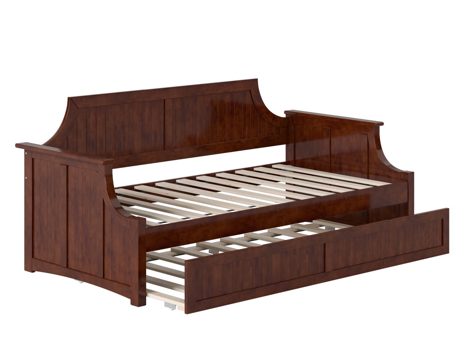 Cambridge Daybed with Twin Trundle in Walnut – AFI Furnishings
