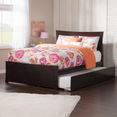 Metro Platform Bed with Matching Footboard & Trundle