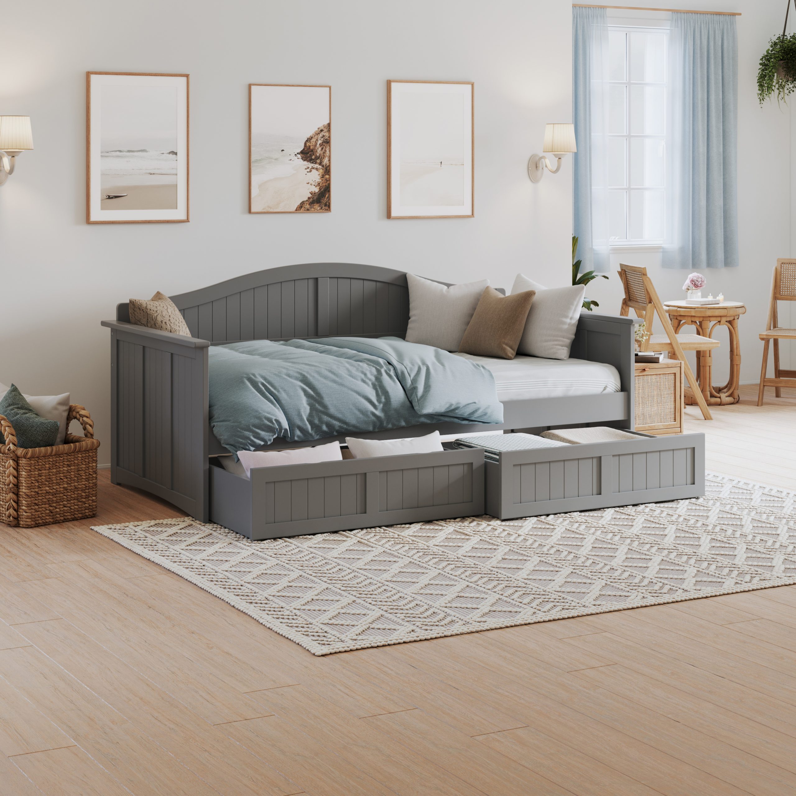 Nantucket Daybed with Storage Drawers – AFI Furnishings