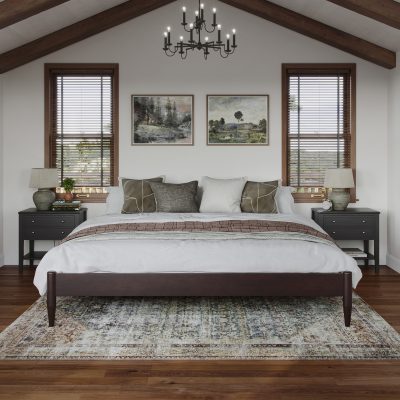Low Platform Bed