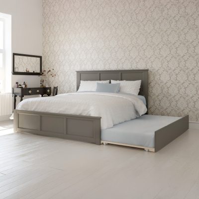 Madison Platform Bed with Matching Footboard & Trundle