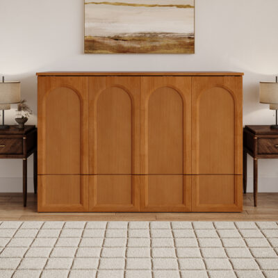 Athena Murphy Bed Chest with 6" Mattress