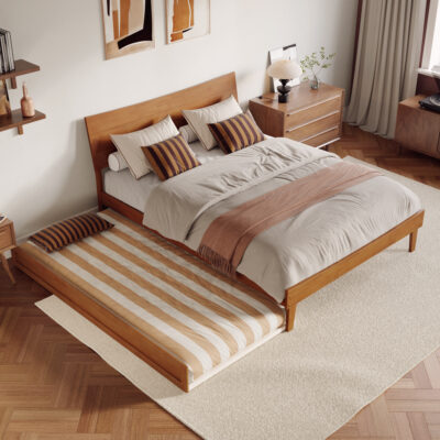 Phoenix Platform Bed with Trundle