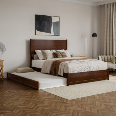 Ronan Platform Bed with Trundle